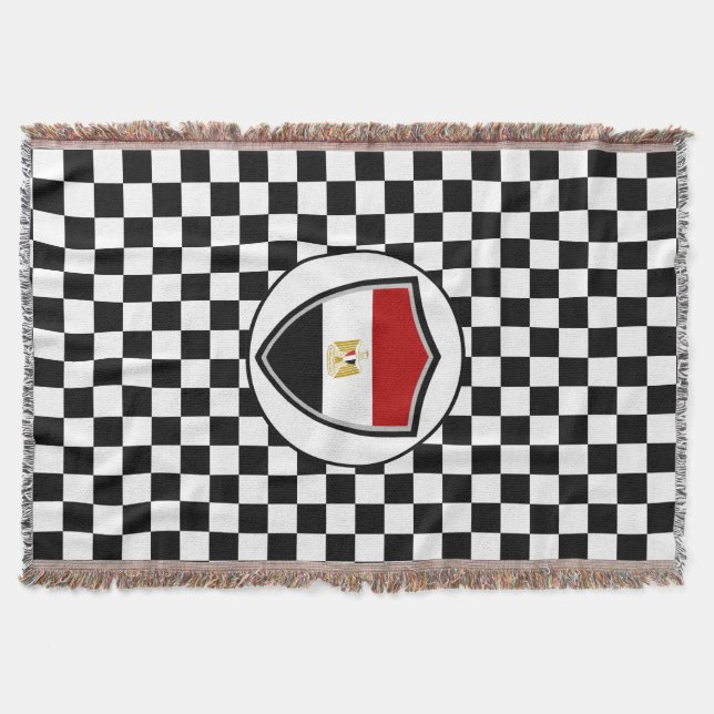 Couverture Egyptian flag throw (Devant)