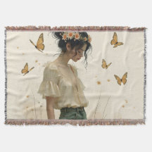 Élégance douce dans une danse papillon