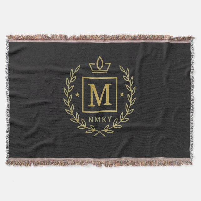 Couverture "Emblème Royal NMKY – Monogramme M Dessin de Blaso (Devant)
