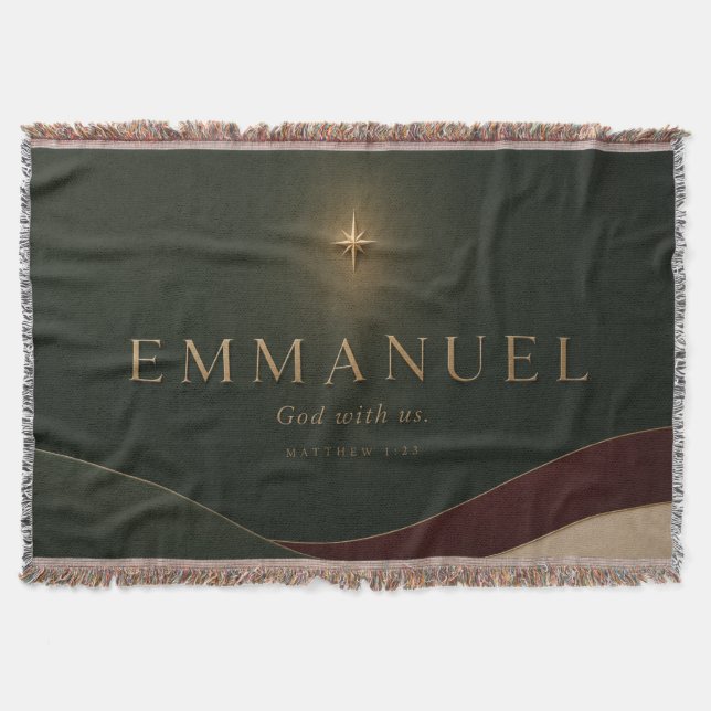 Couverture EMMANUEL | Matthieu 1:23 Chrétien (Devant)