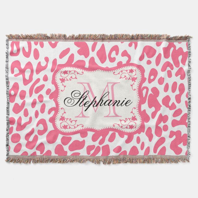 Couverture Empreinte de léopard rose (Devant)