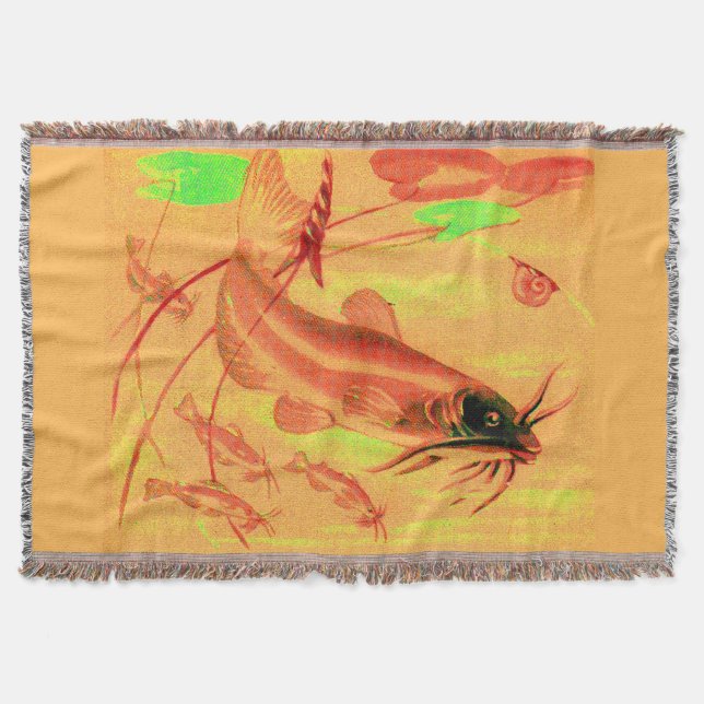 Couverture empreinte de poisson (Devant)