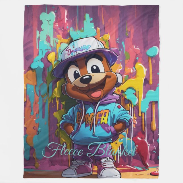 Couverture en laine polaire (Devant)