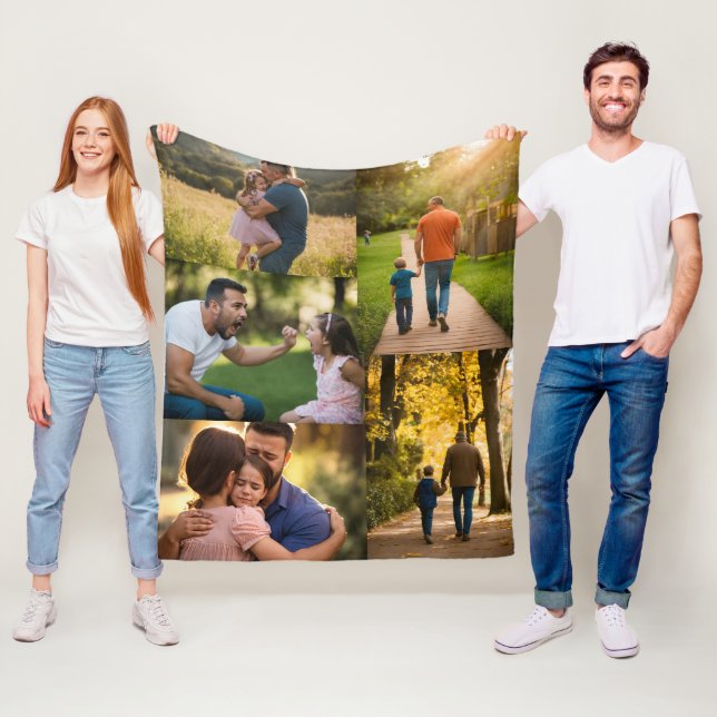 Couverture en laine polaire (En situation)