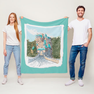 Couverture en laine polaire