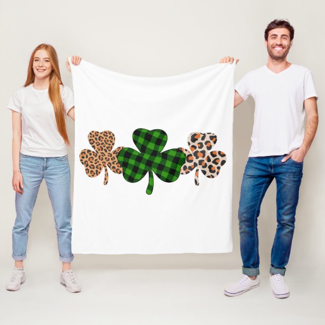 Couverture en laine polaire (En situation)