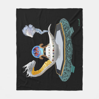 Couverture en laine polaire Lanterne Dragon Cérami