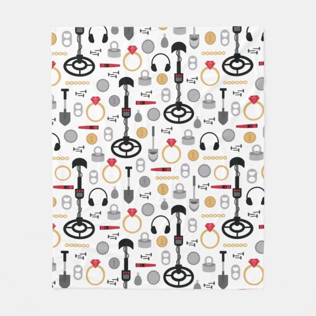 Couverture en métal détectant la polaire (Devant)