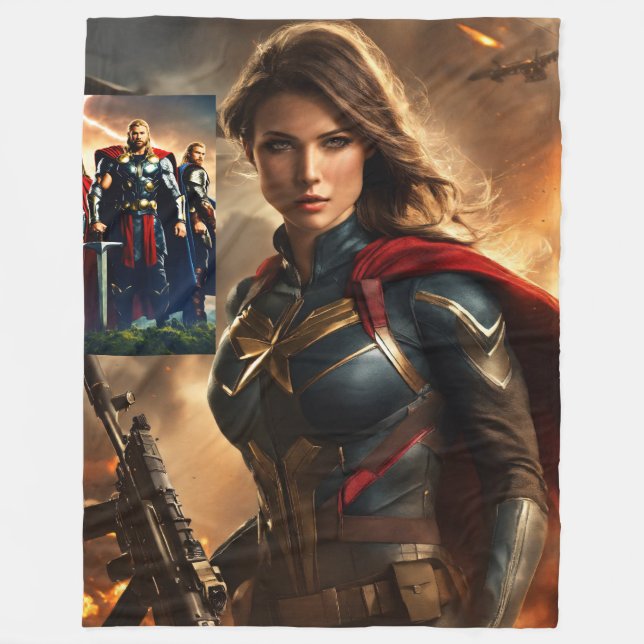 Couverture en polaire (Devant)