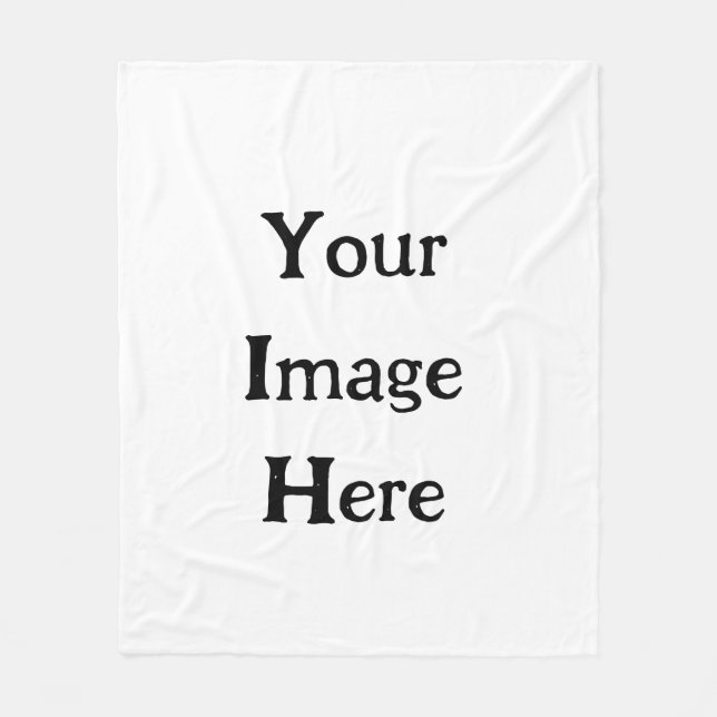 Couverture en polaire (280g) - Flanelle double fac (Devant)