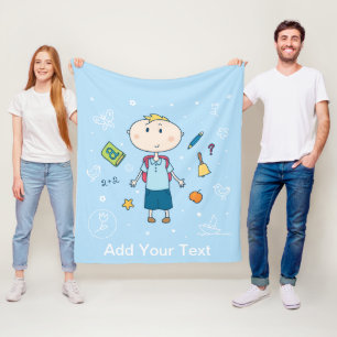 Couverture en polaire, 50 po x 60 po