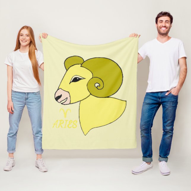 Couverture en polaire Aries (En situation)