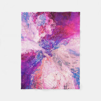 Couverture en polaire couleur éclatante