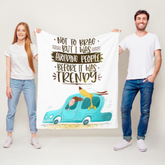 Couverture en polaire de 50 po x 60 po