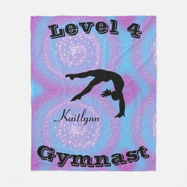 Couverture en polaire de niveau gymnaste avec son  (Devant)