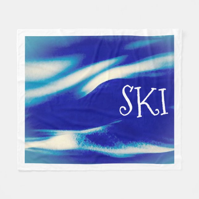 Couverture en polaire de ski (Devant (Horizontal))