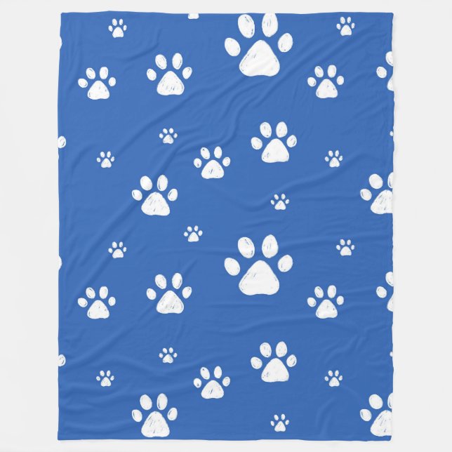 Couverture en polaire Dogg Pawz 60x80 (Devant)