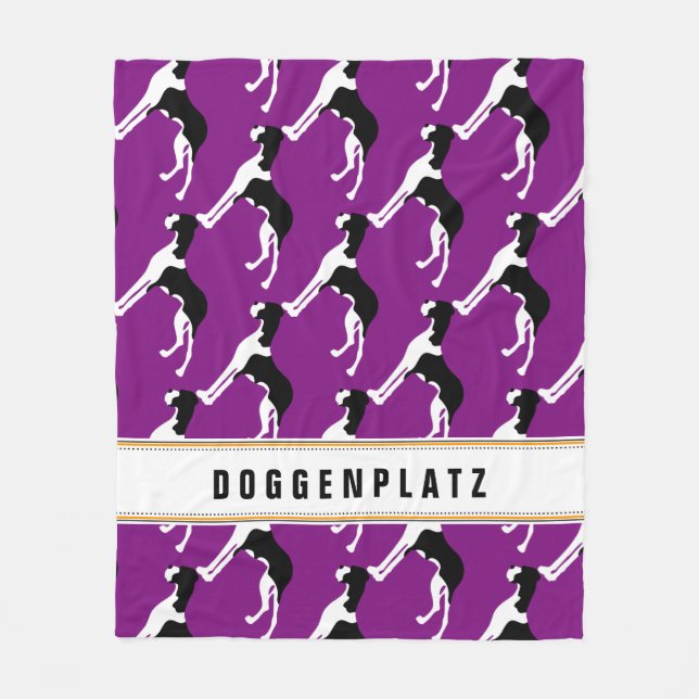 Couverture en polaire Doggenplatz (Devant)