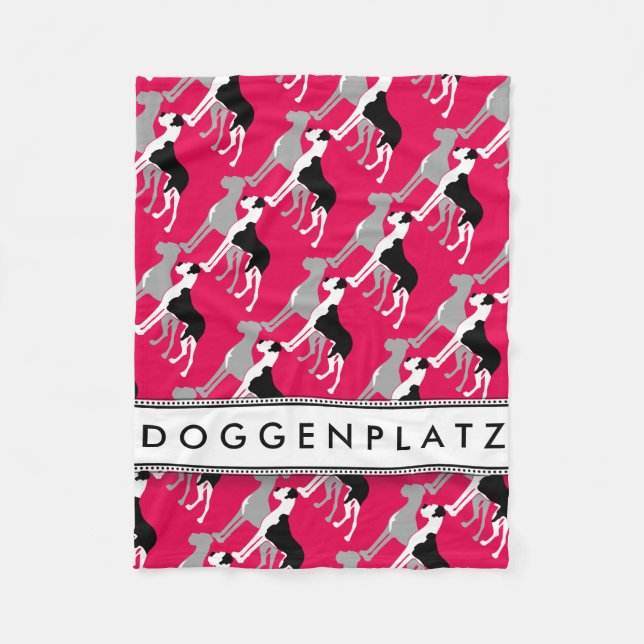 Couverture en polaire Doggenplatz (Devant)