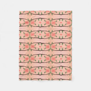 Couverture en polaire du concepteur de corail rose