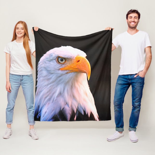 Couverture en polaire Eagle (En situation)