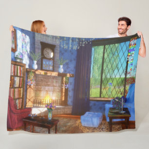 Couverture en polaire Felicity Spring