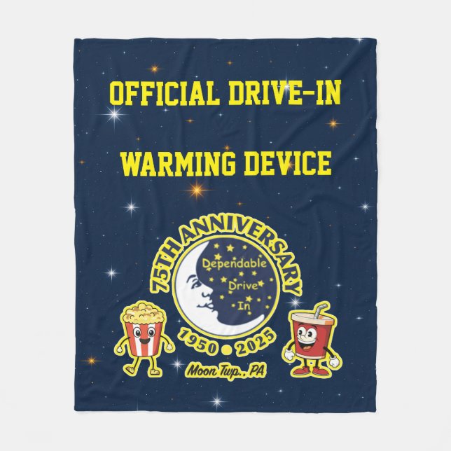 Couverture en polaire fiable pour Drive-In (Devant)