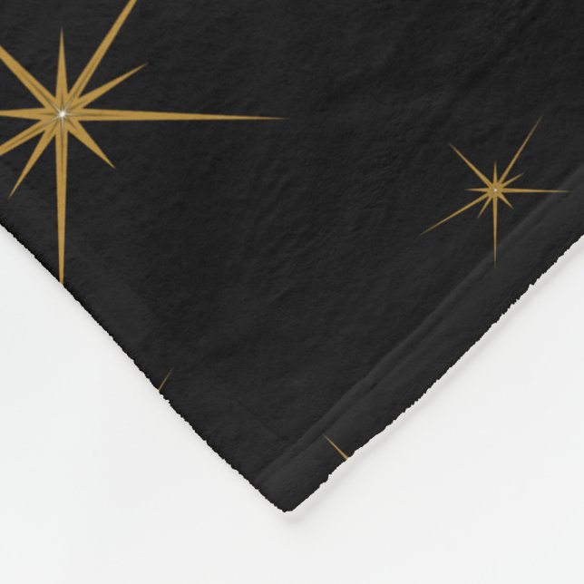 Couverture en polaire galaxie (3 tailles) (Coin)