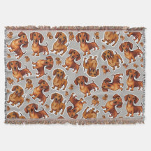 Couverture en polaire Motif Dachshund Chien