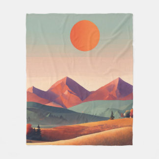 Couverture en polaire, moyenne 50 po x 60 po