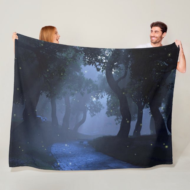 Couverture en polaire Nightwalk (En situation)