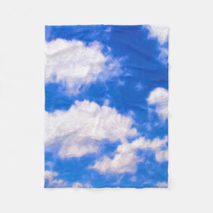 Couverture en polaire nuages (30 po x 40 po)