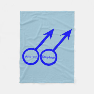 Couverture en polaire personnalisable pour les ama