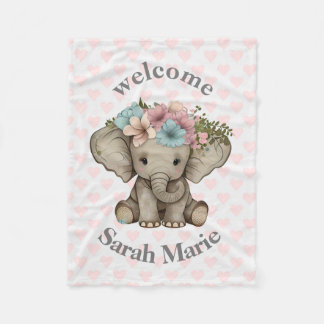 Couverture en polaire personnalisée