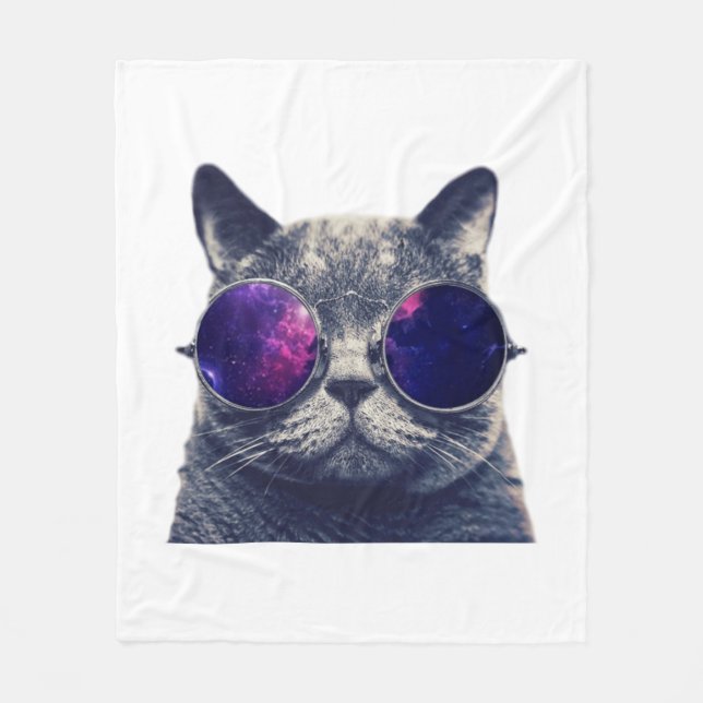 Couverture en polaire personnalisée, moyenne (Devant)