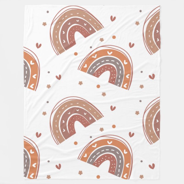 Couverture en polaire Rainbow Luv 60x80 (Devant)