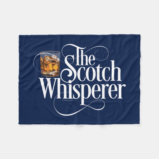 Couverture en polaire Scotch Whisperer (Devant (Horizontal))