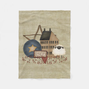 Couverture en polaire SIMPLIFIE primitive