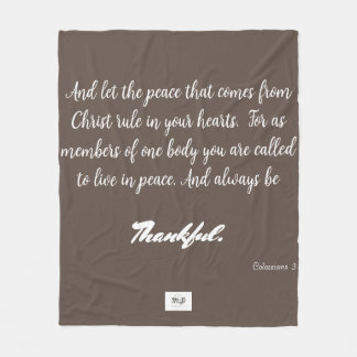 Couverture en toison