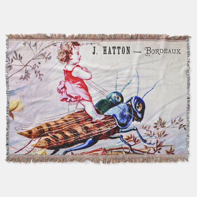 Couverture Enfants Riding Grasshoppers (Devant)