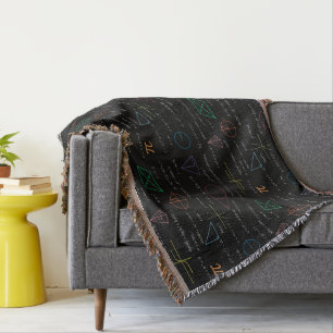 Couverture Équations mathématiques colorées Formules mathémat