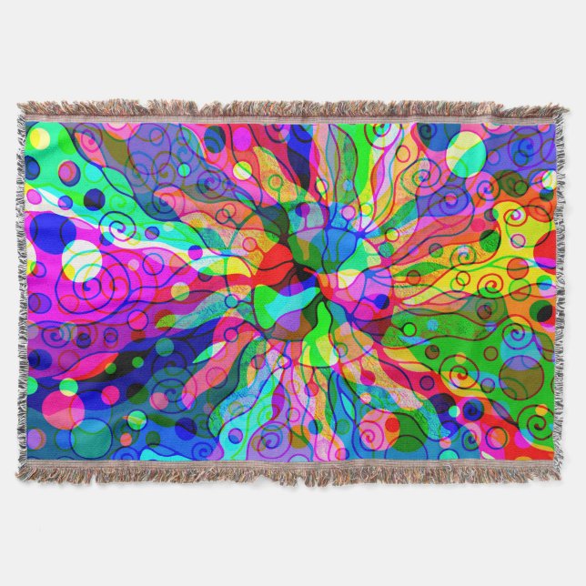 Couverture Esquisse Imaginaire Art - Neon Abstrait Maj 1 (Devant)