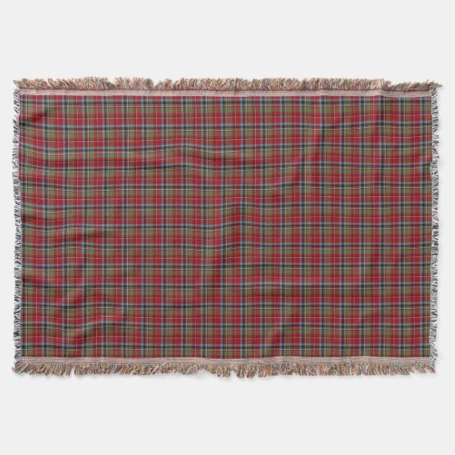 Couverture État de Caroline du Nord Tartan (Devant)