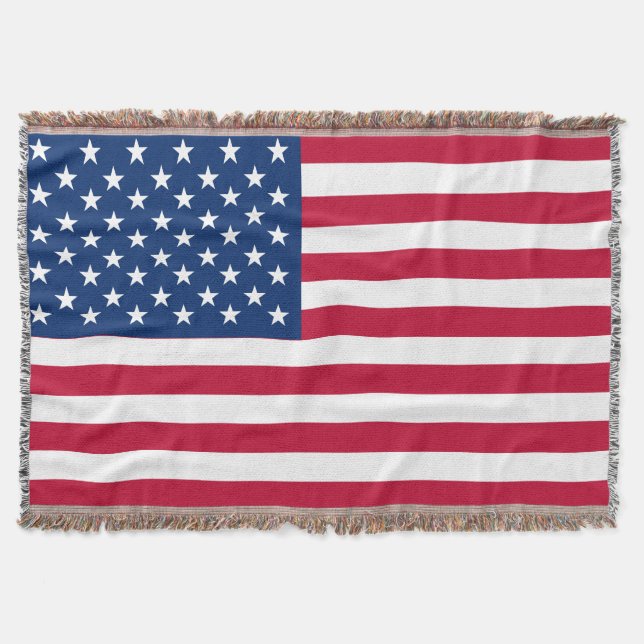 Couverture États-Unis Drapeau américain étoiles et rayures (Devant)