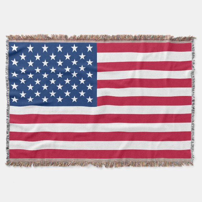Couverture États-Unis Drapeau américain étoiles et rayures (Devant)