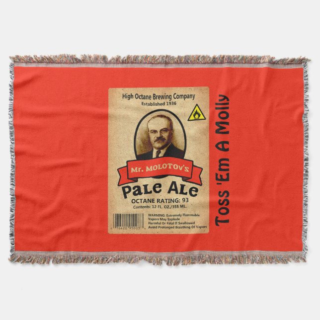 Couverture Étiquette de Pale Ale de M. Molotov (Devant)