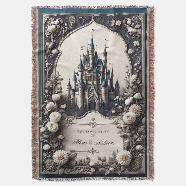 Couverture Fairytale Floral Castle (devant Vertical)