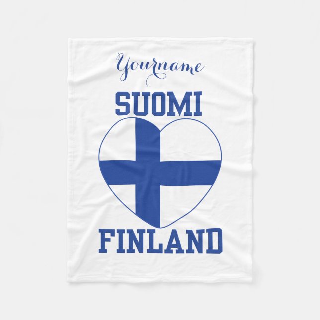 Couverture faite sur commande d'ouatine de SUOMI (Devant)