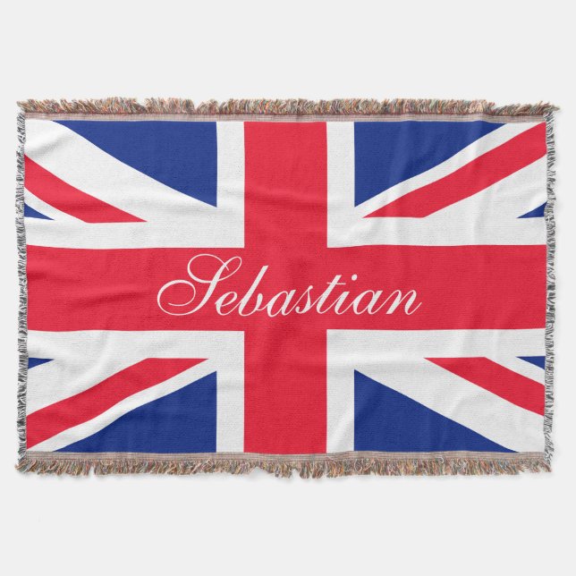 Couverture Faites votre propre drapeau britannique personnali (Devant)