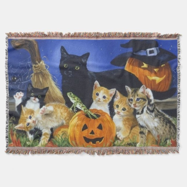 Couverture Famille Halloween Kitty (Devant)